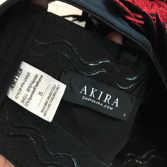 NWT AKIRA I WISH YOU WELL ROSE DETAIL CORSET TOP SZ SMALL S - Picture 7 of 11